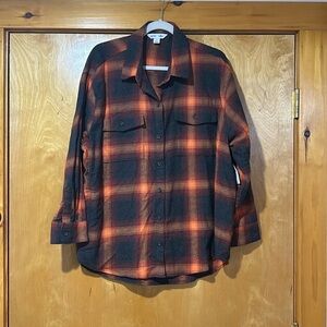 Plaid Old Navy Boyfriend Flannel